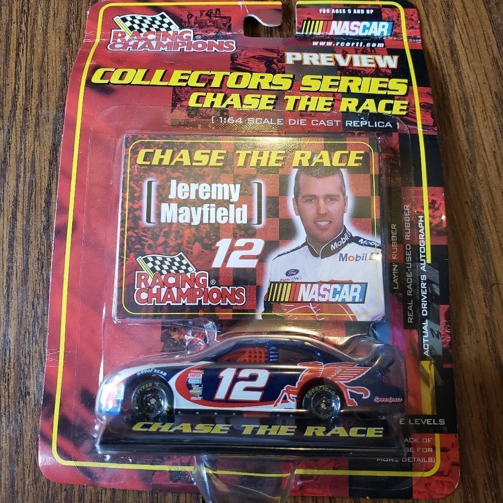 Jeremy Mayfield Racing Champions Collectors Series Chase the Race #12 NASCAR